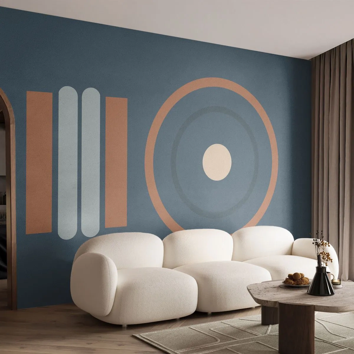 Tapet Standard Eco - Esența problemei - Abstracția, Bucată, Grafică - 350x256 cm