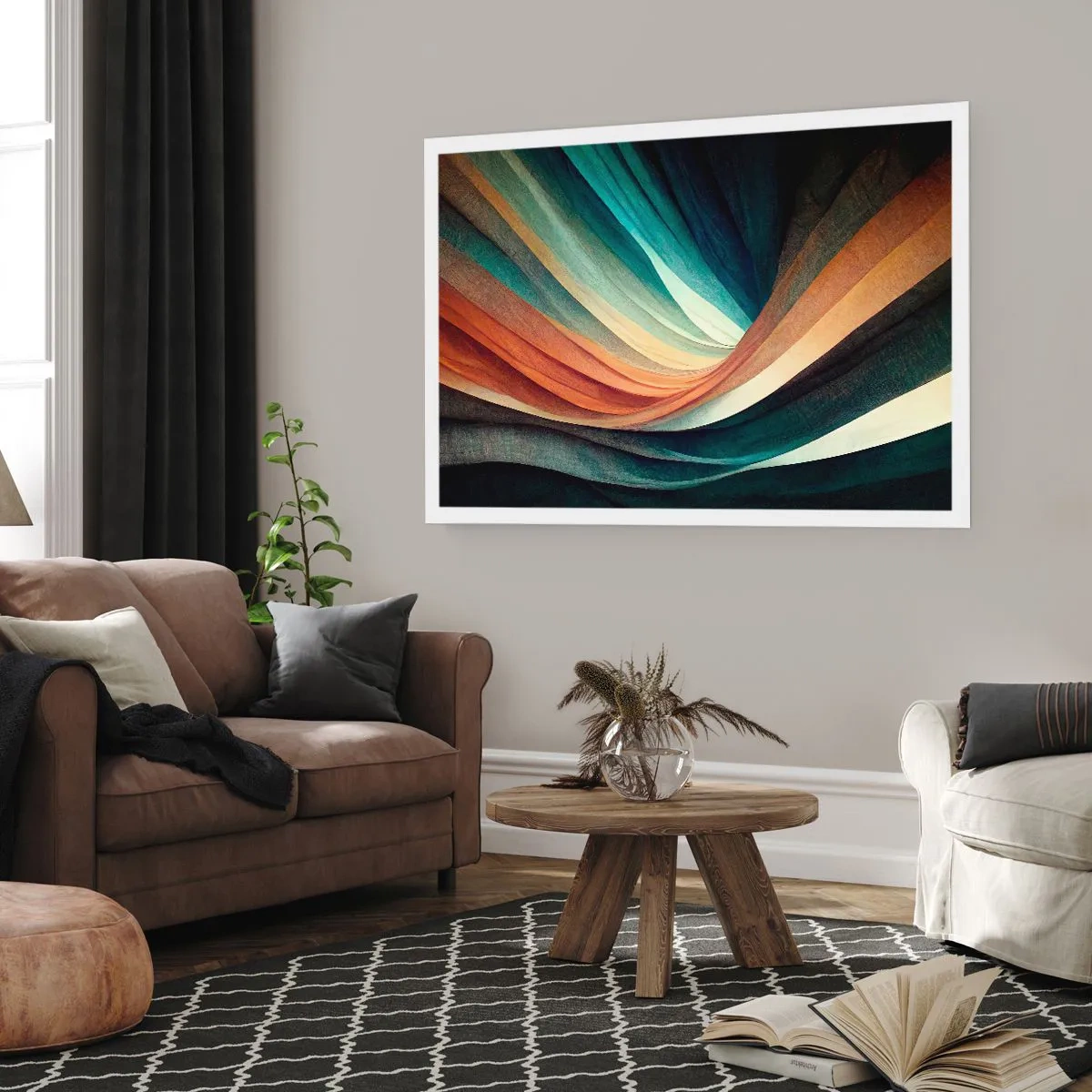 Poster - Țesute din culori - 100x70 cm