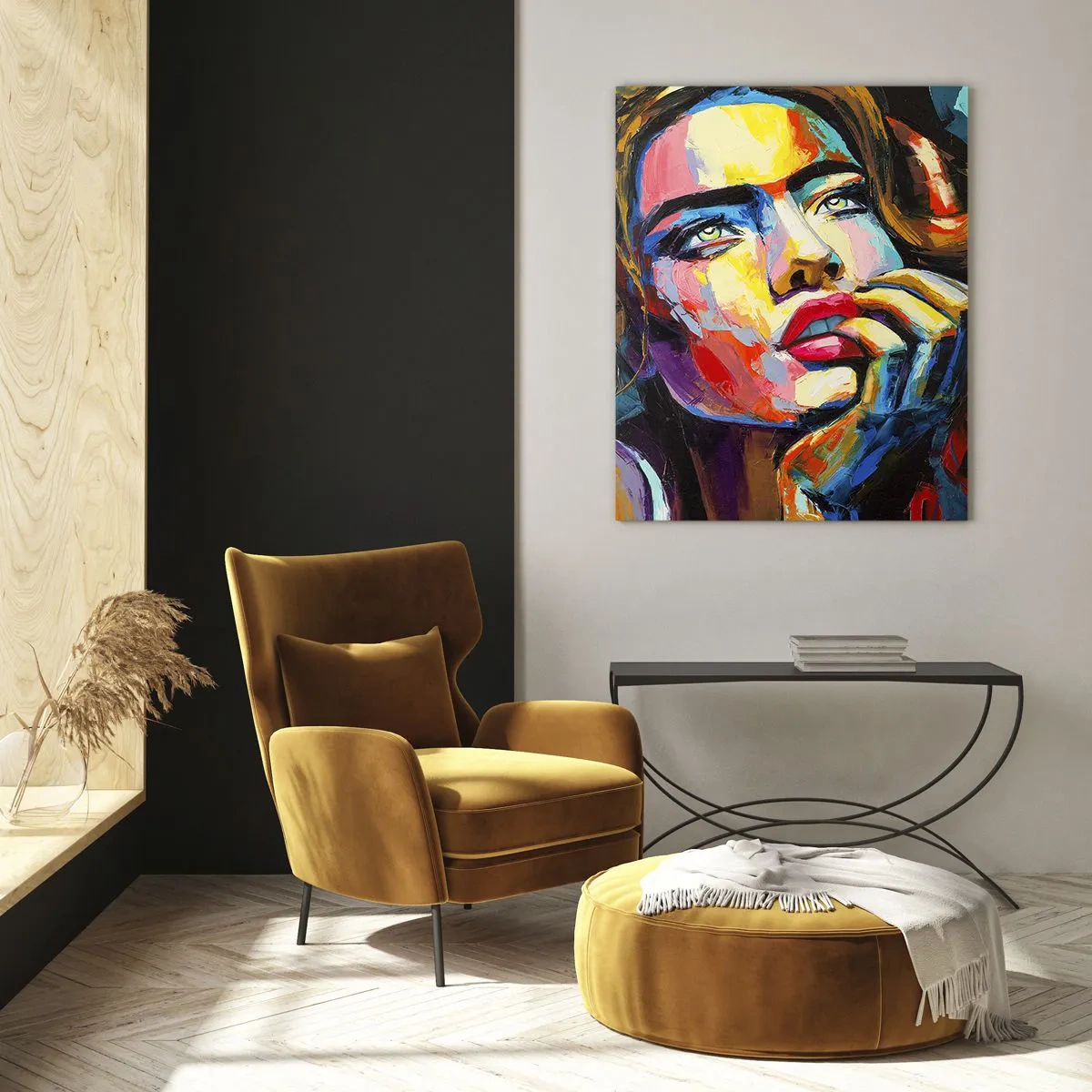 Tablou pe sticlă - Visele ca niște păsări se înalță pe cer - 80x120 cm