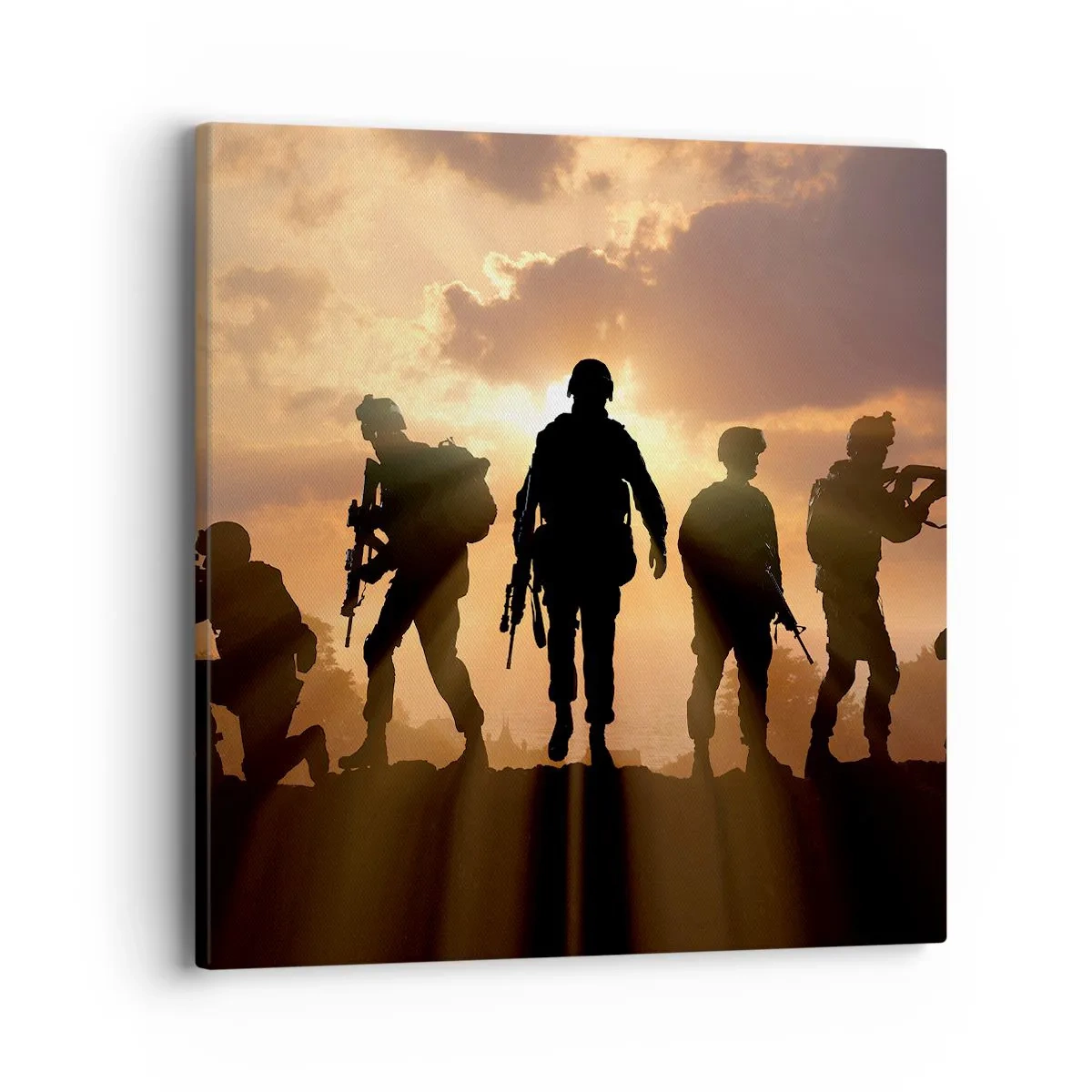 Tablou pe pânză - Brothers in arms - 40x40 cm
