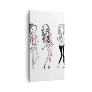 Tablou pe pânză - Hai la distracție - 55x100 cm