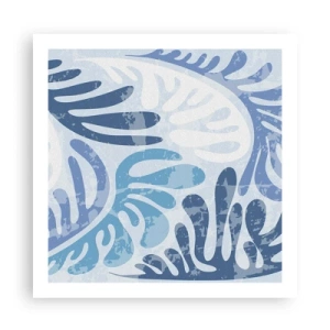 Poster - Ferigi albastre - 60x60 cm