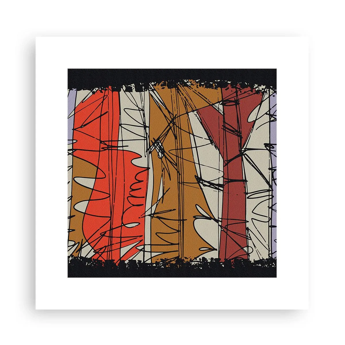 Poster - Compoziție spontană - 30x30 cm