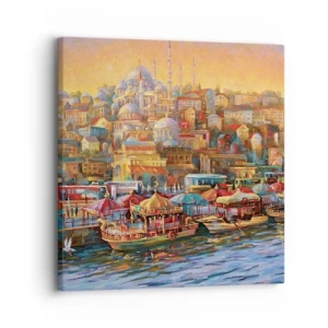 Tablou pe pânză - O poveste din Istanbul - 30x30 cm