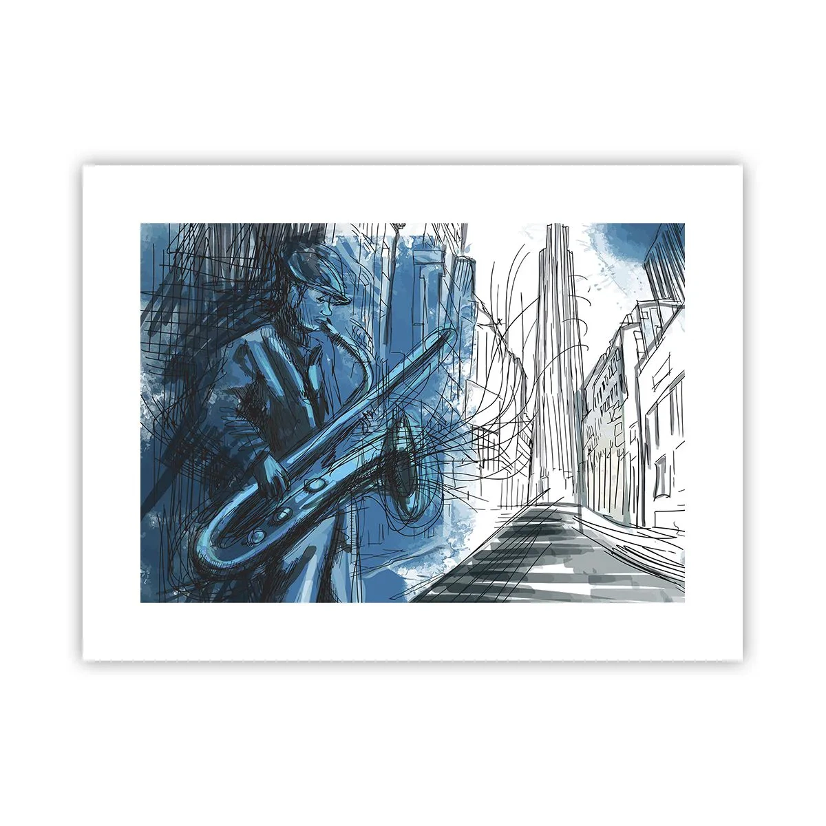 Poster - Rapsodie urbană - 40x30 cm