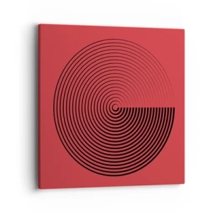 Tablou pe pânză - Mișcare circulară - 40x40 cm