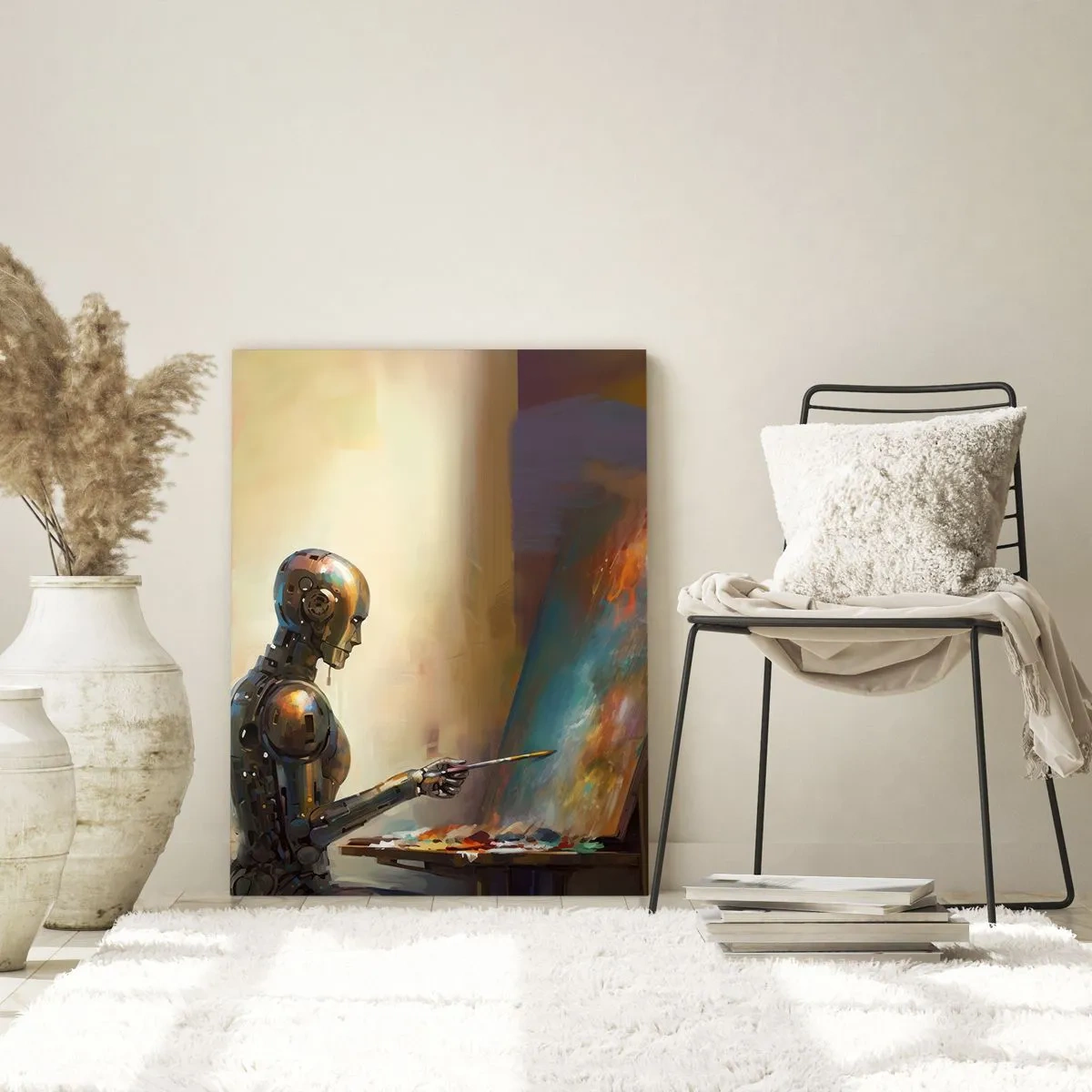 Tablou pe sticlă - Arta viitorului - 70x100 cm