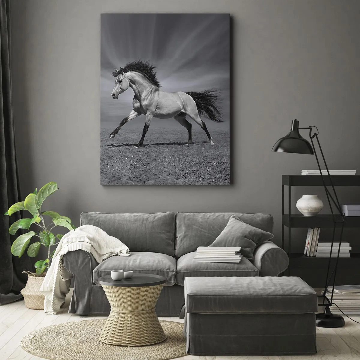 Tablou pe pânză - Născut pentru a încânta - 45x80 cm