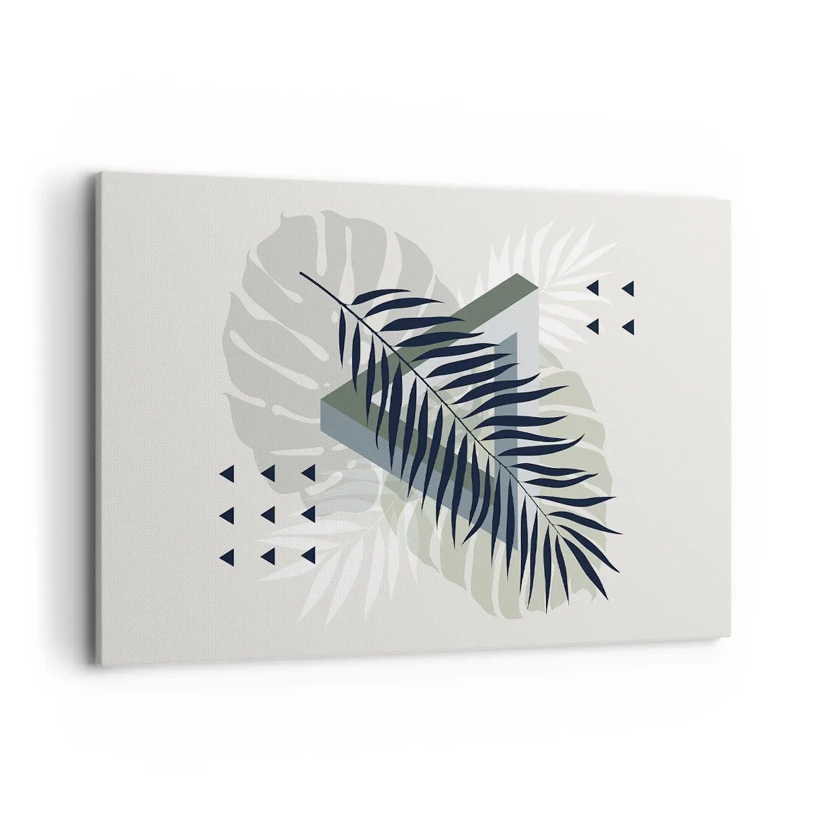 Tablou pe pânză - Natura și geometria - două ordine? - 120x80 cm