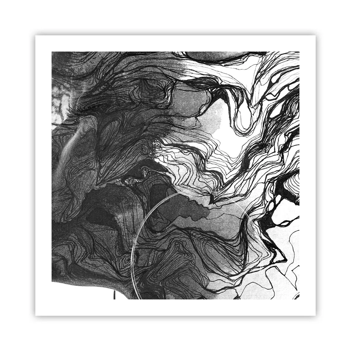 Poster - Încurcată în vise - 60x60 cm