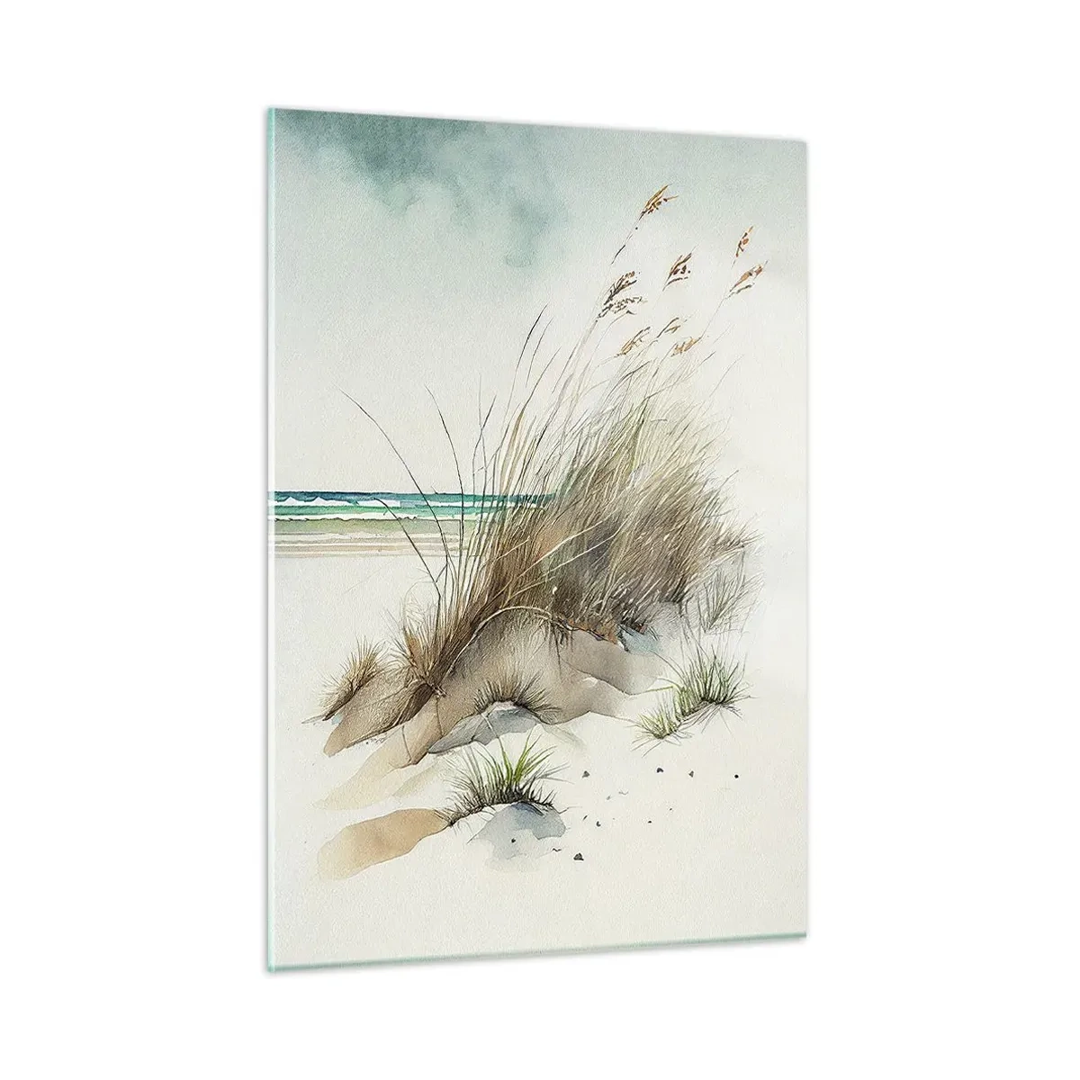 Tablou pe sticlă - Înfășurate în nisip - 50x70 cm