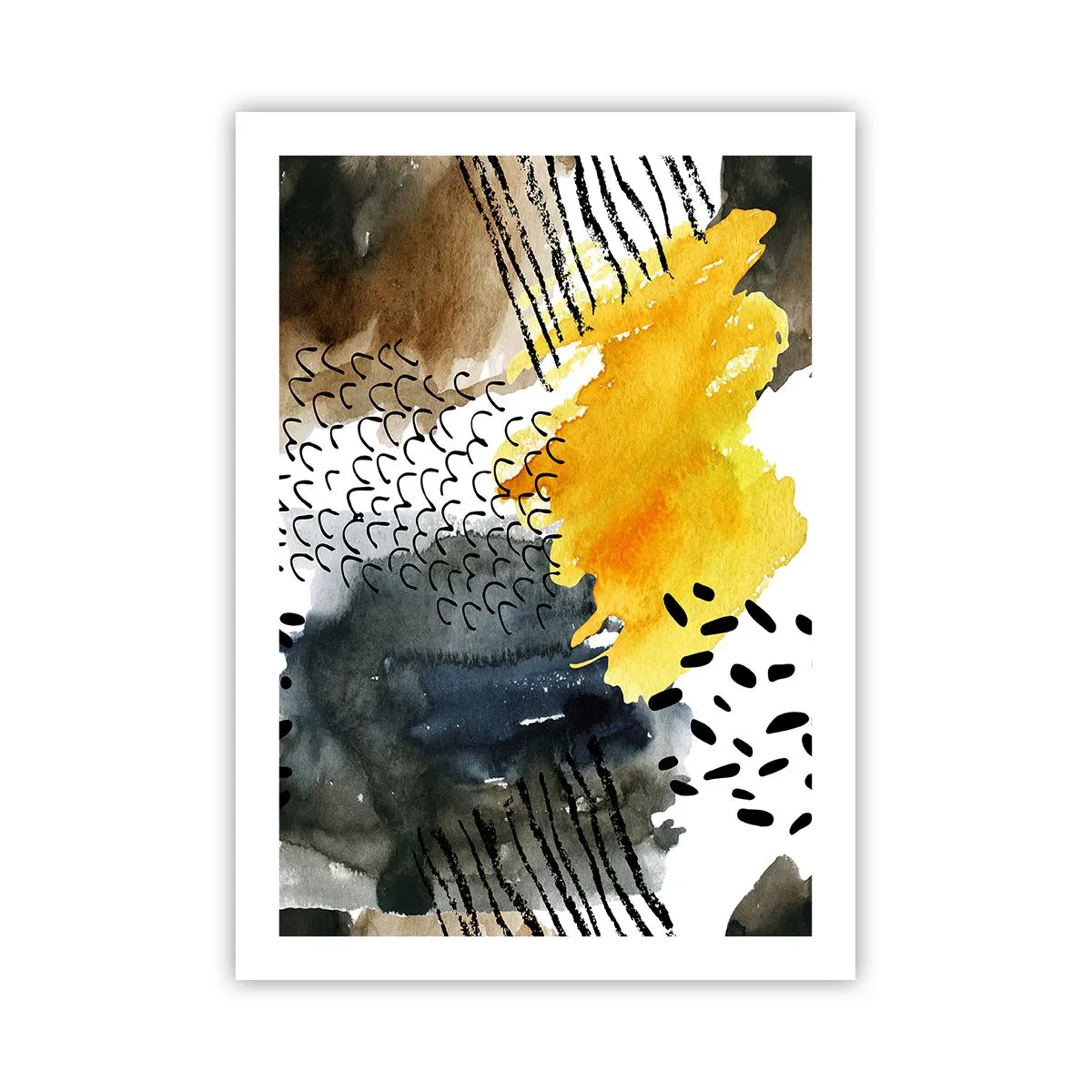 Poster - O întâlnire a elementelor - 50x70 cm