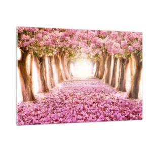 Tablou pe sticlă - Drumul spre paradis - 120x80 cm
