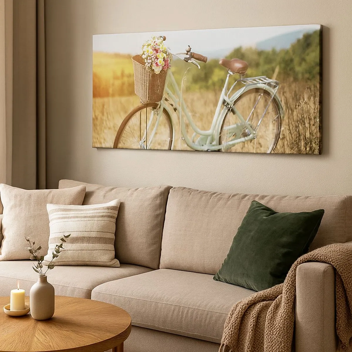 Tablou pe pânză - Mă odihnesc aici un pic - 100x40 cm