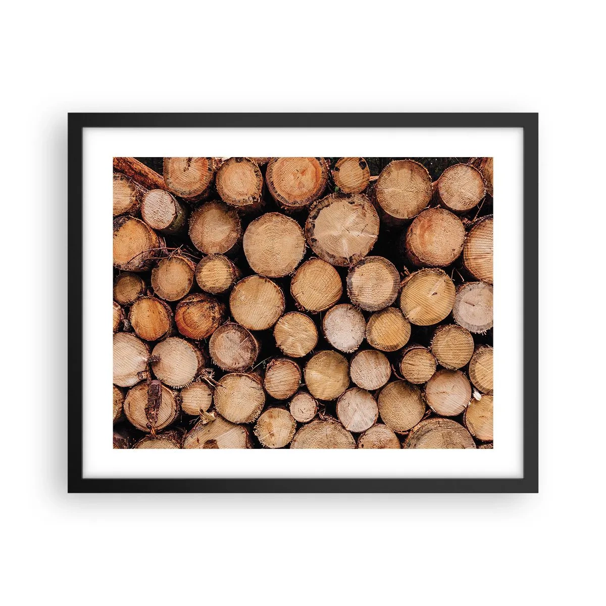 Poster în ramă neagră - Un nou început - 50x40 cm