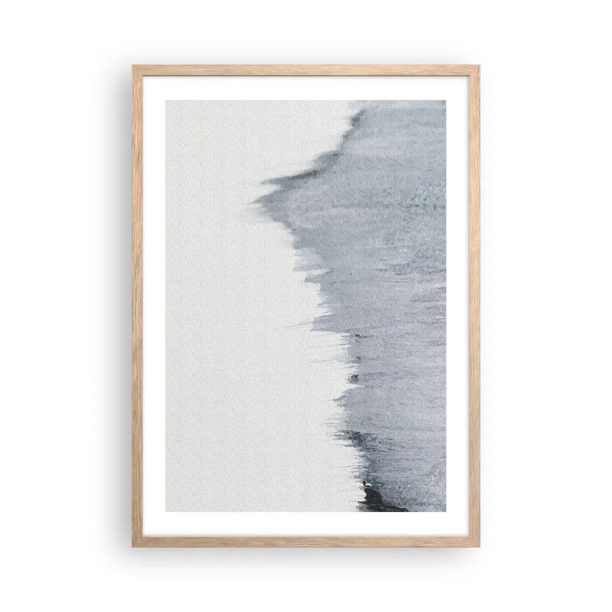 Poster în ramă de stejar deschis - Înregistrare secretă - 50x70 cm