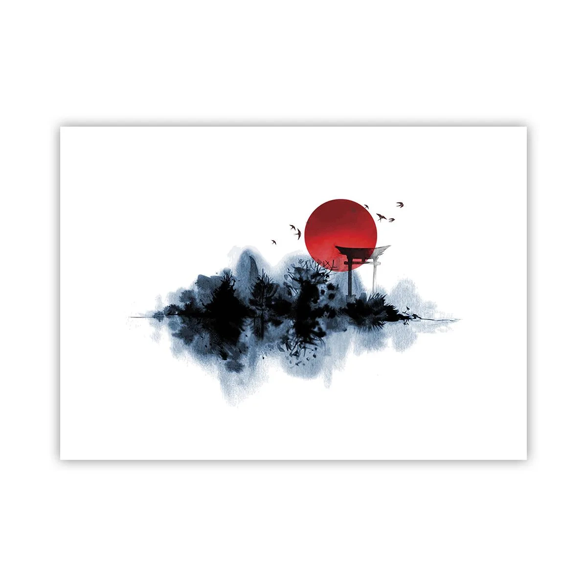 Poster - O vedere japoneză - 70x50 cm