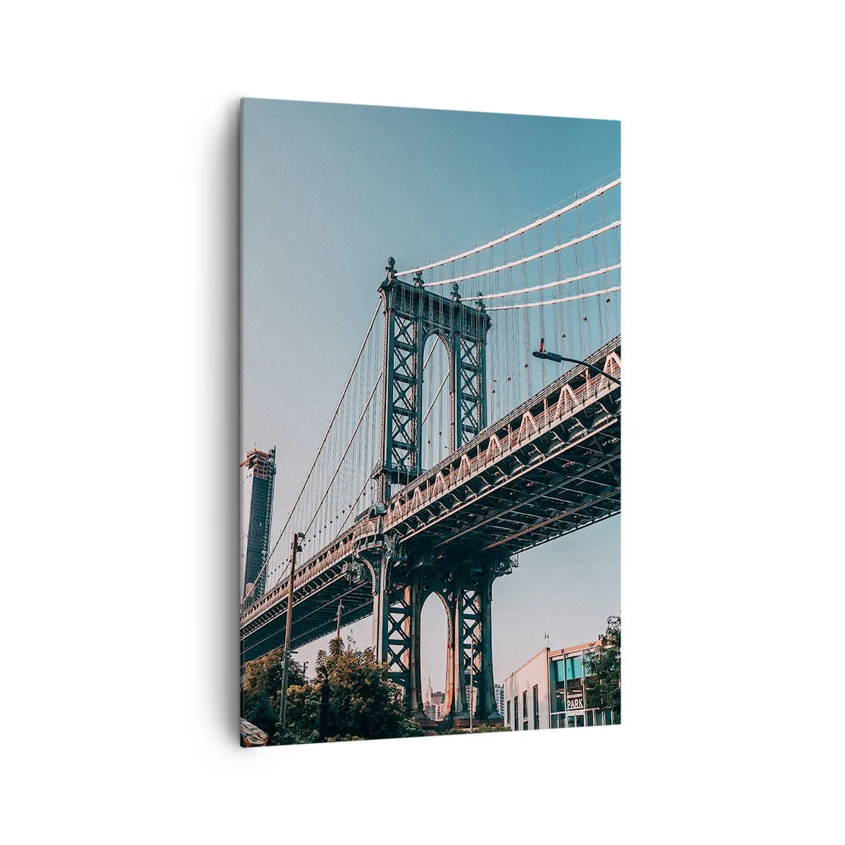 Tablou pe pânză - În valurile orașului - 80x120 cm