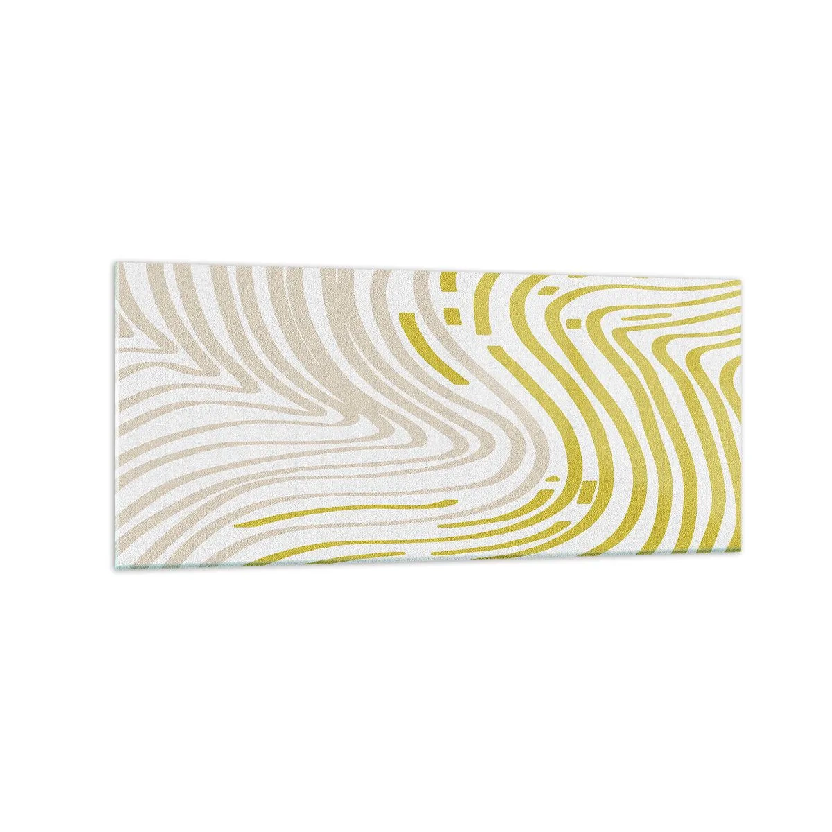 Tablou pe sticlă - Compoziție cu cambrare ușoară - 120x50 cm