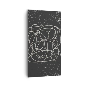 Tablou pe pânză - Gânduri rătăcitoare - 55x100 cm