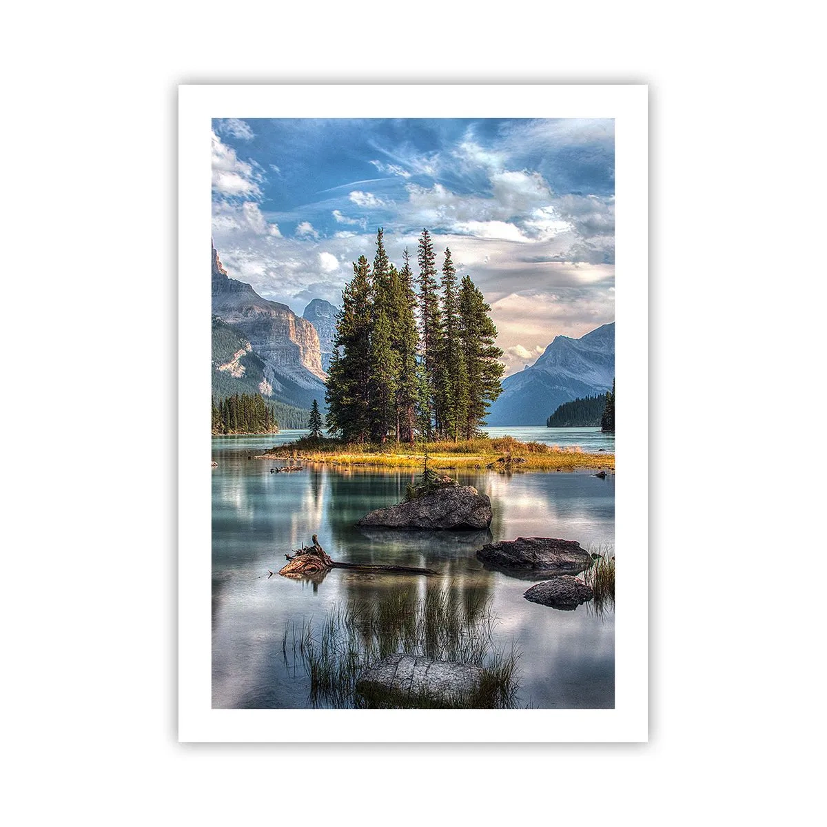 Poster - La o apă mare și limpede… - 50x70 cm