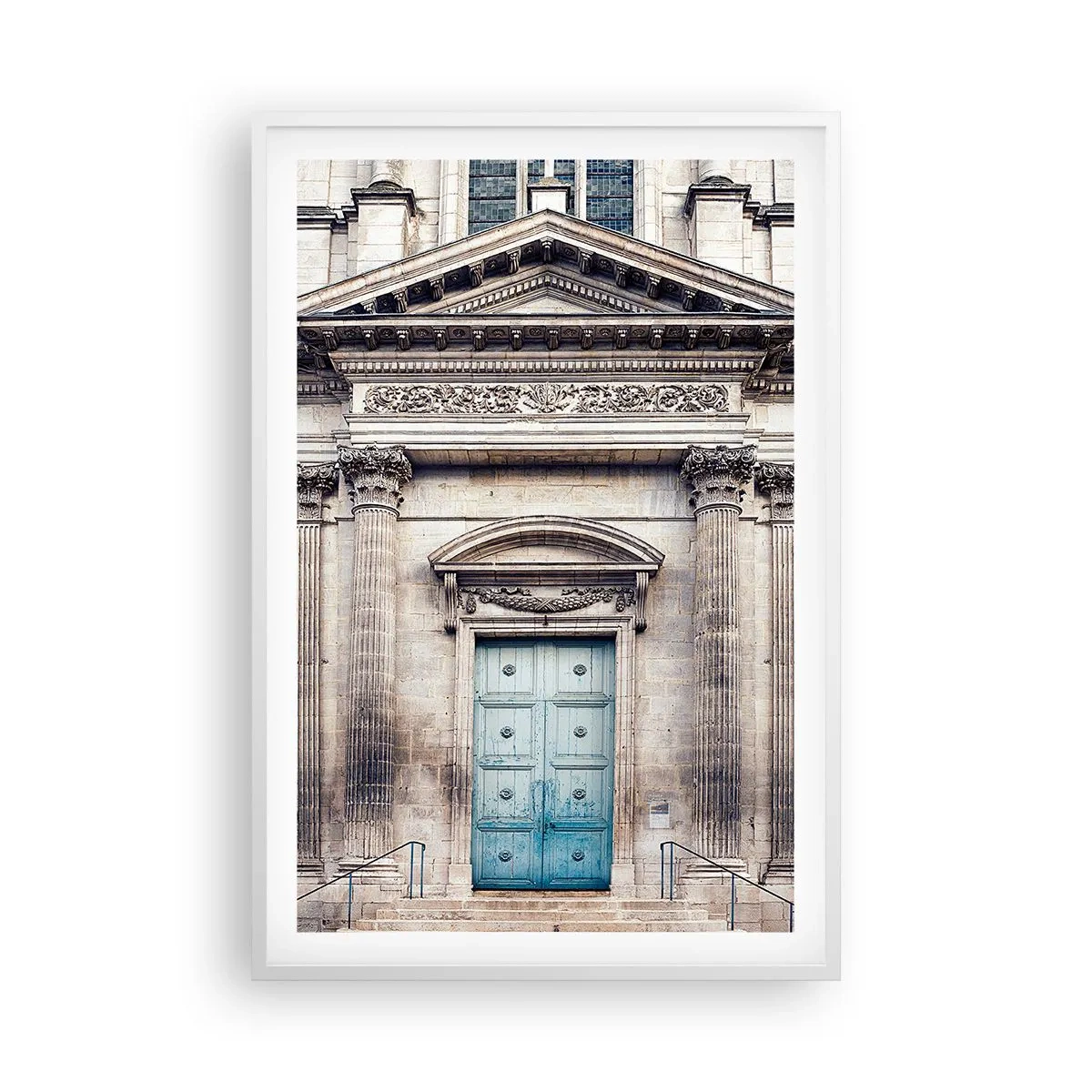 Poster în ramă albă - Poarta către lumea spiritelor - 61x91 cm