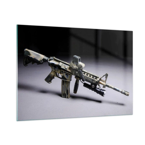 Tablou pe sticlă - Întotdeauna amenințătoare - 100x70 cm