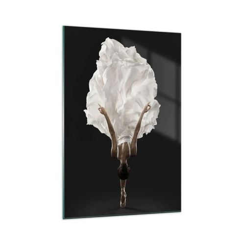 Tablou pe sticlă - Un pas neobișnuit - 70x100 cm