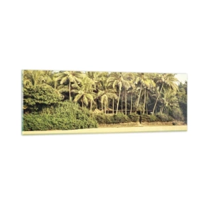 Tablou pe sticlă - Ce zici de aici? - 90x30 cm