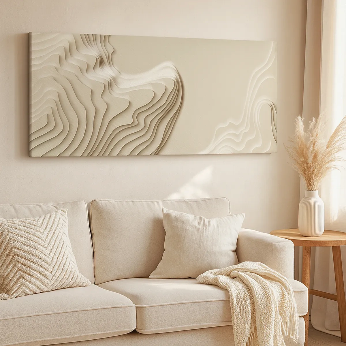 Tablou pe pânză - Topografia artei - 30x30 cm