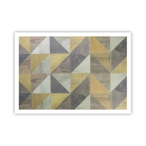 Poster - La unghiul triunghiului - 100x70 cm