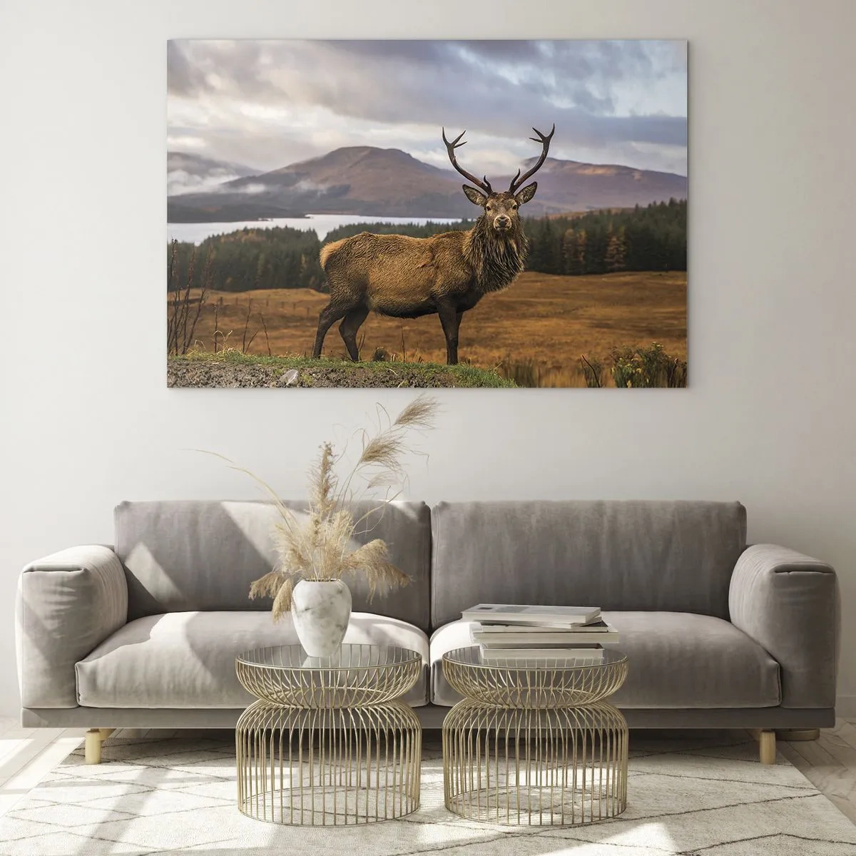 Tablou pe sticlă - Măreția naturii - 120x80 cm