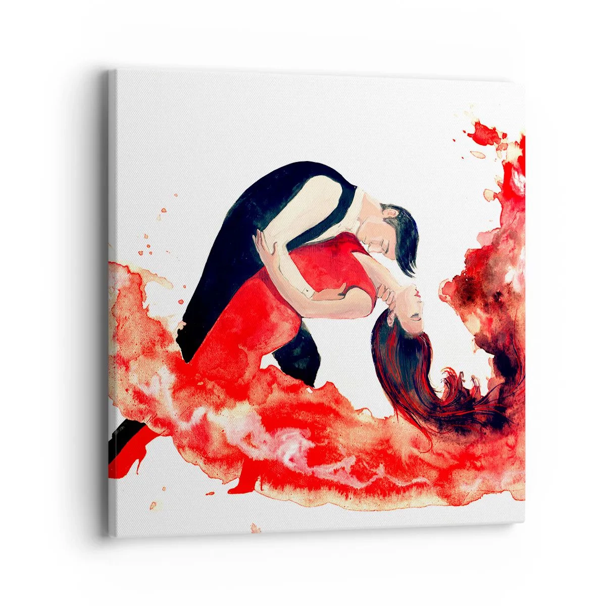 Tablou pe pânză - Tango - un val senzual - 40x40 cm