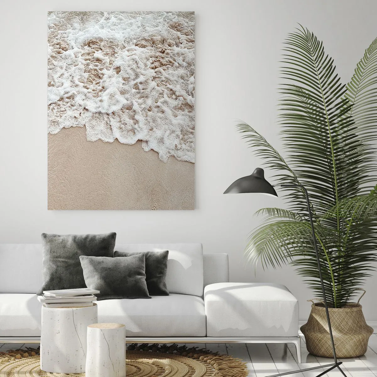 Tablou pe sticlă - Mă întorc imediat - 70x100 cm