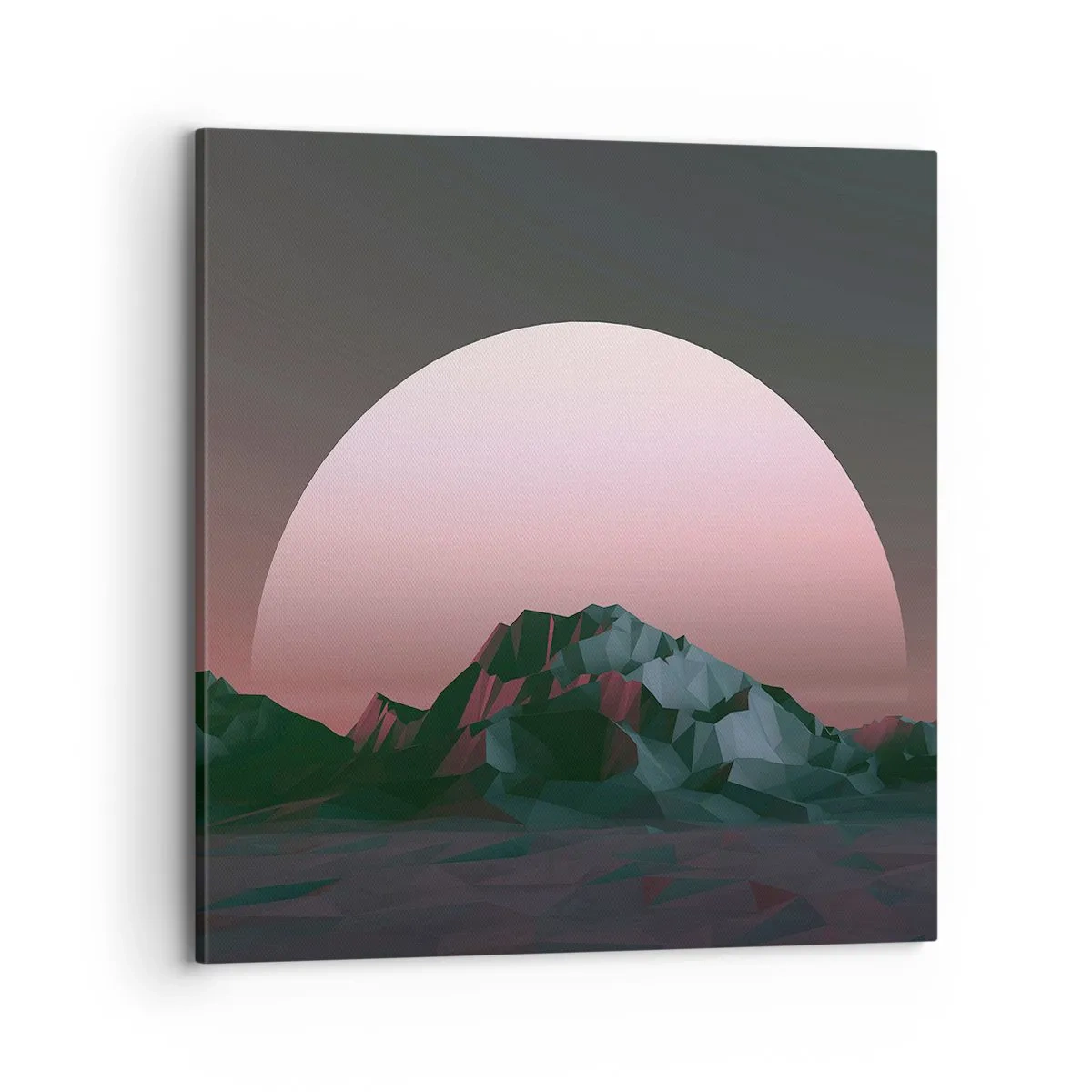 Tablou pe pânză - Într-o galaxie învecinată - 70x70 cm
