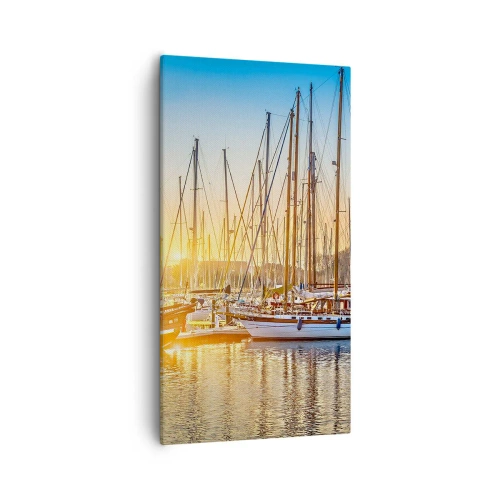 Tablou pe pânză - Vântul trebuie să doarmă și el - 55x100 cm