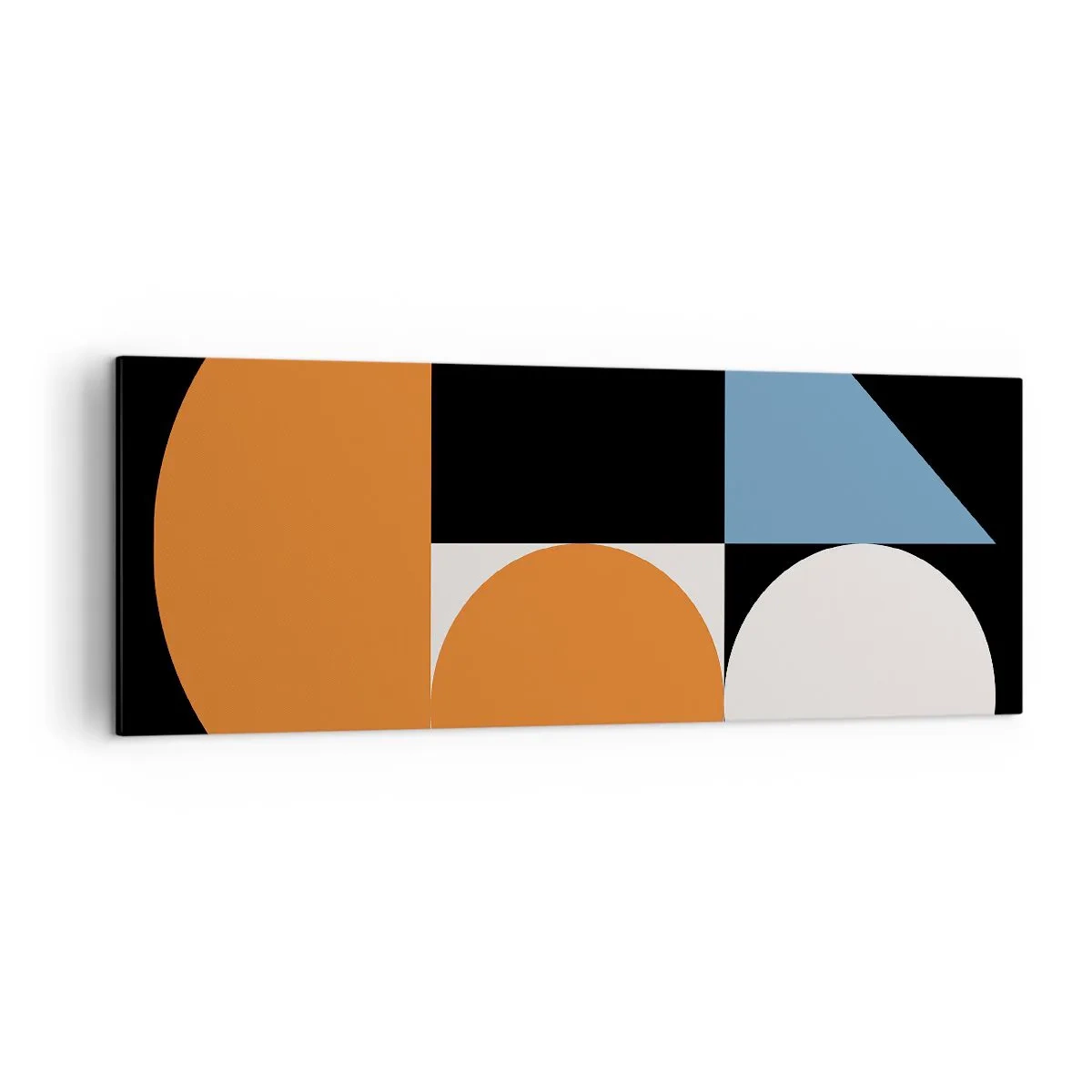 Tablou pe pânză - Sistem de figuri - 140x50 cm