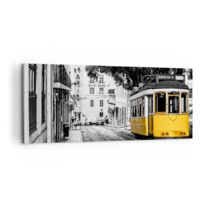 Tablou pe pânză - Sună fado în fundal - 100x40 cm