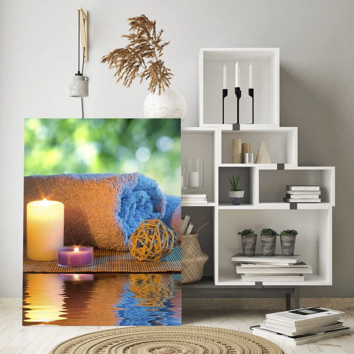 Tablou pe sticlă - Timp pentru corp - 50x70 cm