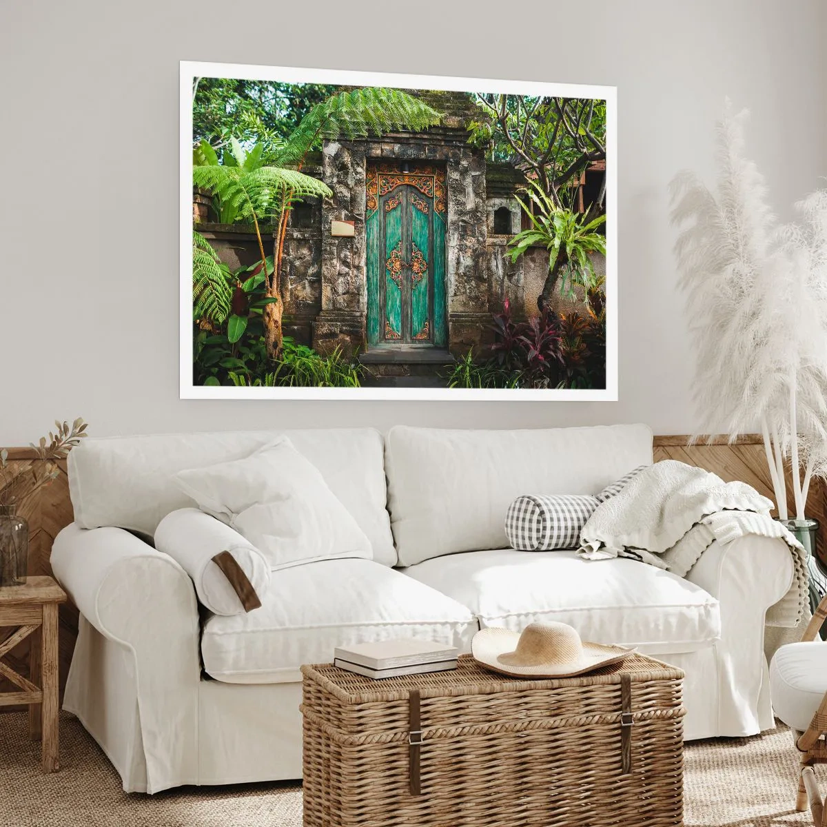 Poster - O ușă către o lume exotică - 40x30 cm