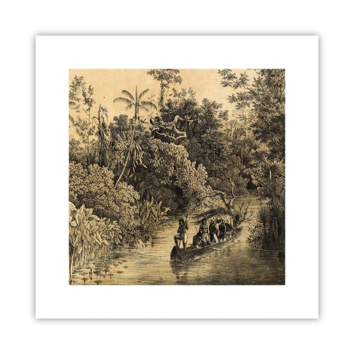 Poster - Călătorie la sursă - 30x30 cm