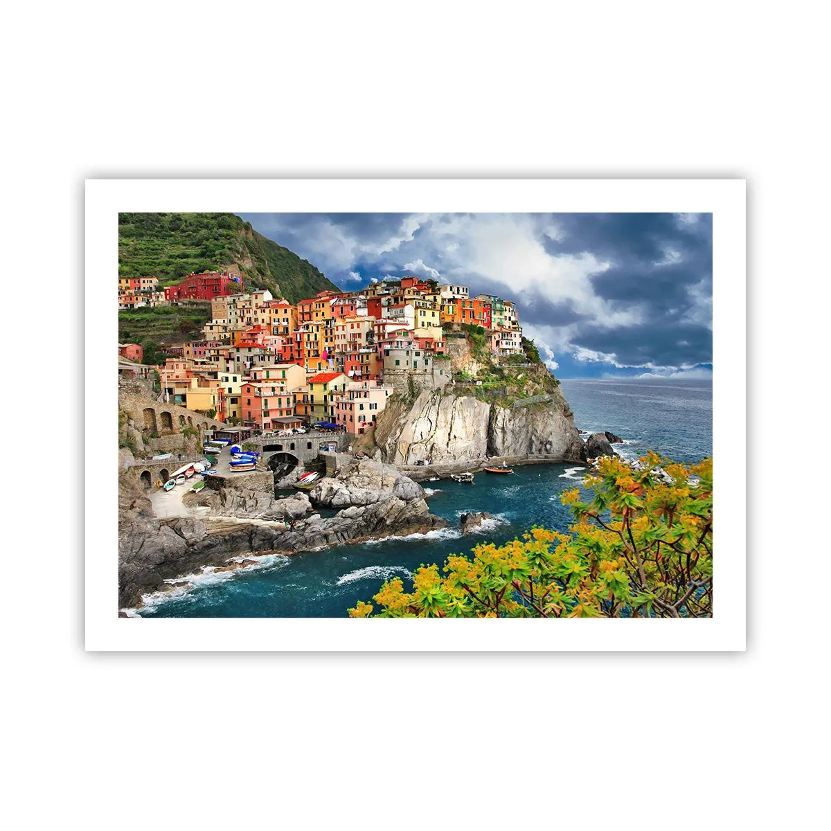 Poster - Îmbrățișați de stânci - 70x50 cm