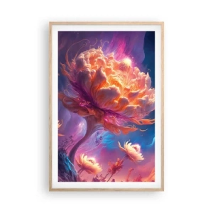 Poster în ramă de stejar deschis - O altă lume - 61x91 cm