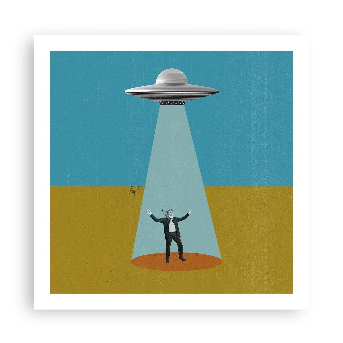 Poster - Întâlnire de gradul III - 60x60 cm