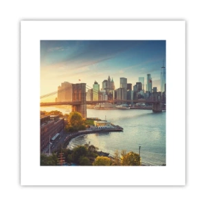 Poster - Zorii metropolitani - 30x30 cm