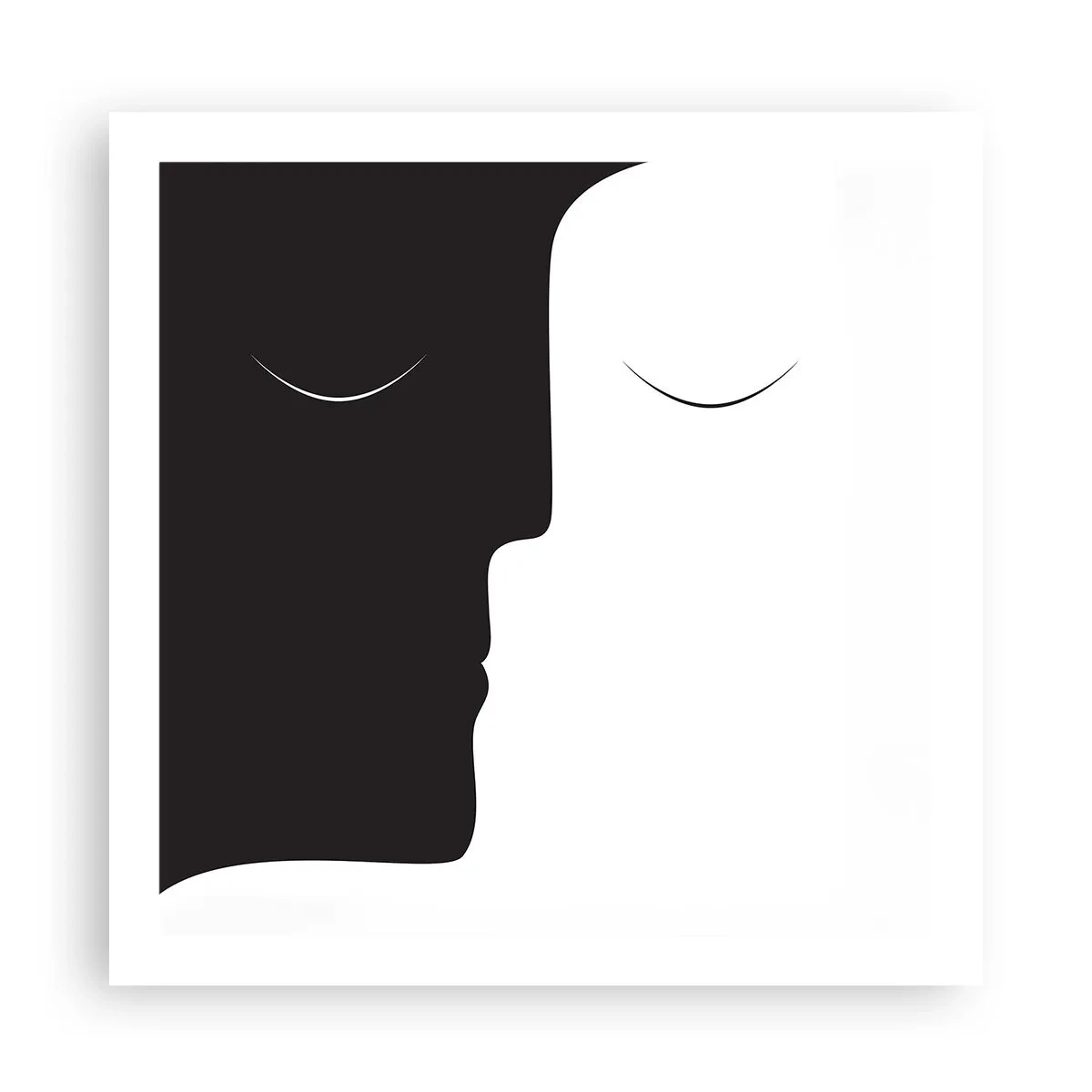 Poster - Unitatea contrariilor - 60x60 cm