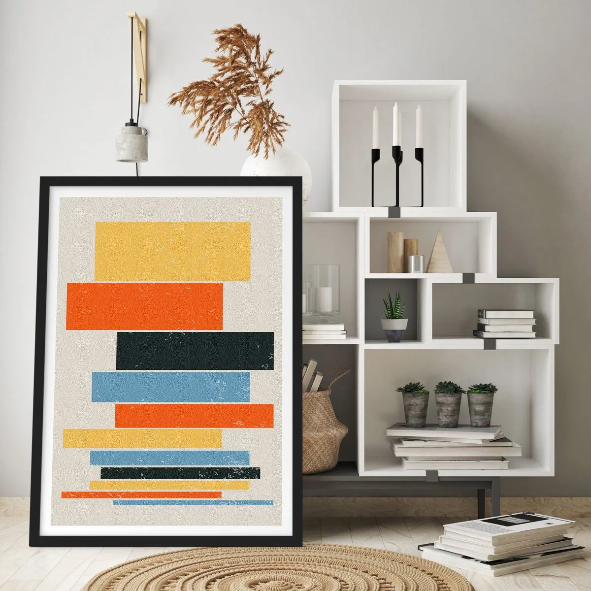 Poster în ramă neagră - Înregistrare muzicală - 70x100 cm