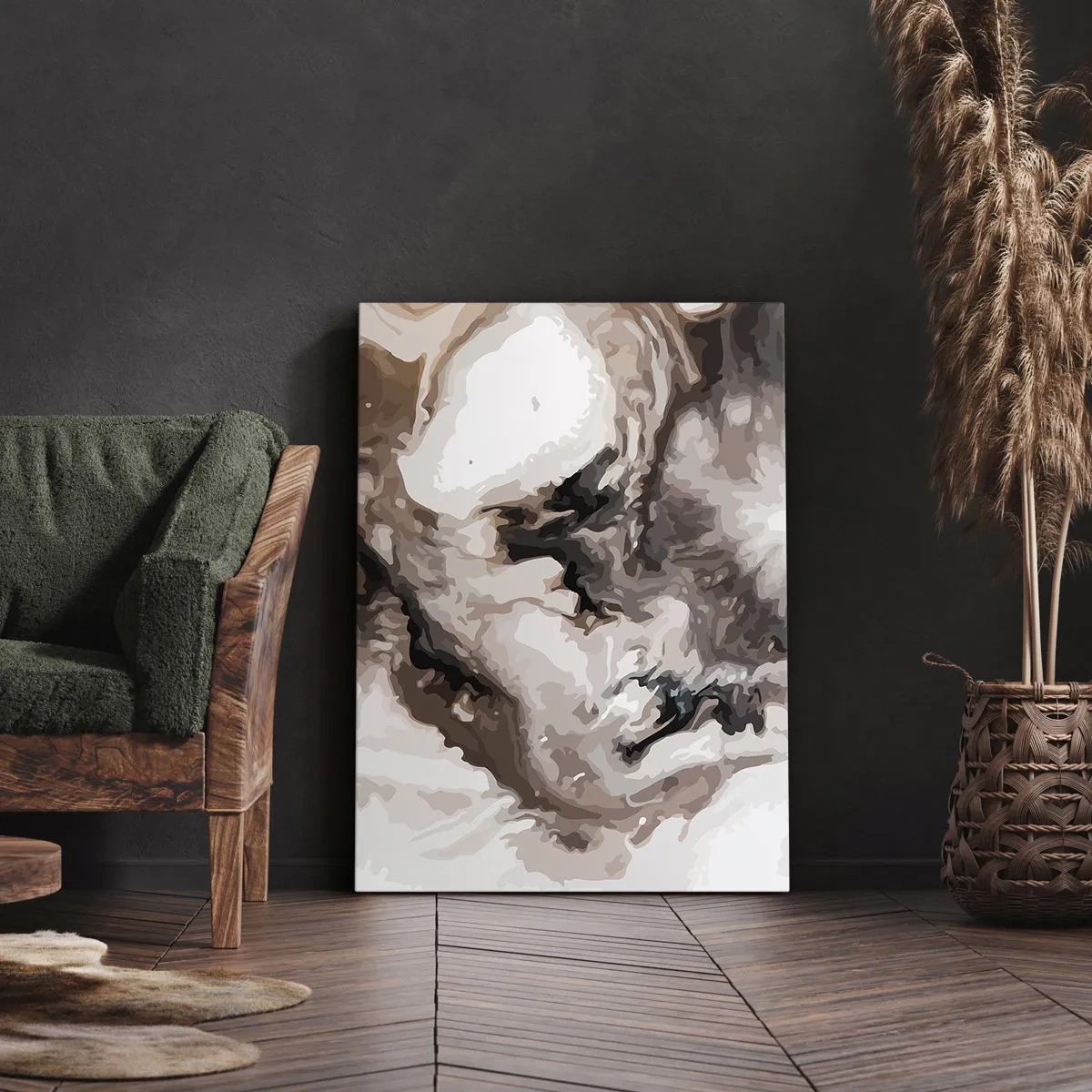 Tablou pe pânză - Nașterea unei galaxii - 50x70 cm