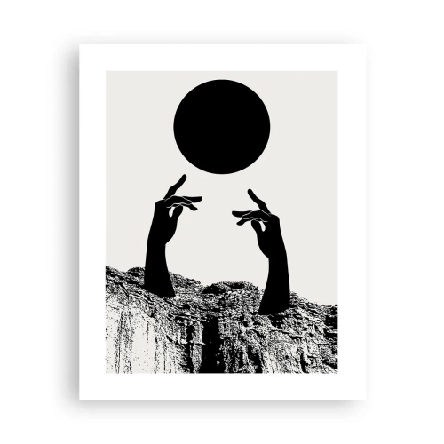 Poster - Compoziție suprarealistă: soarele și tot restul - 40x50 cm