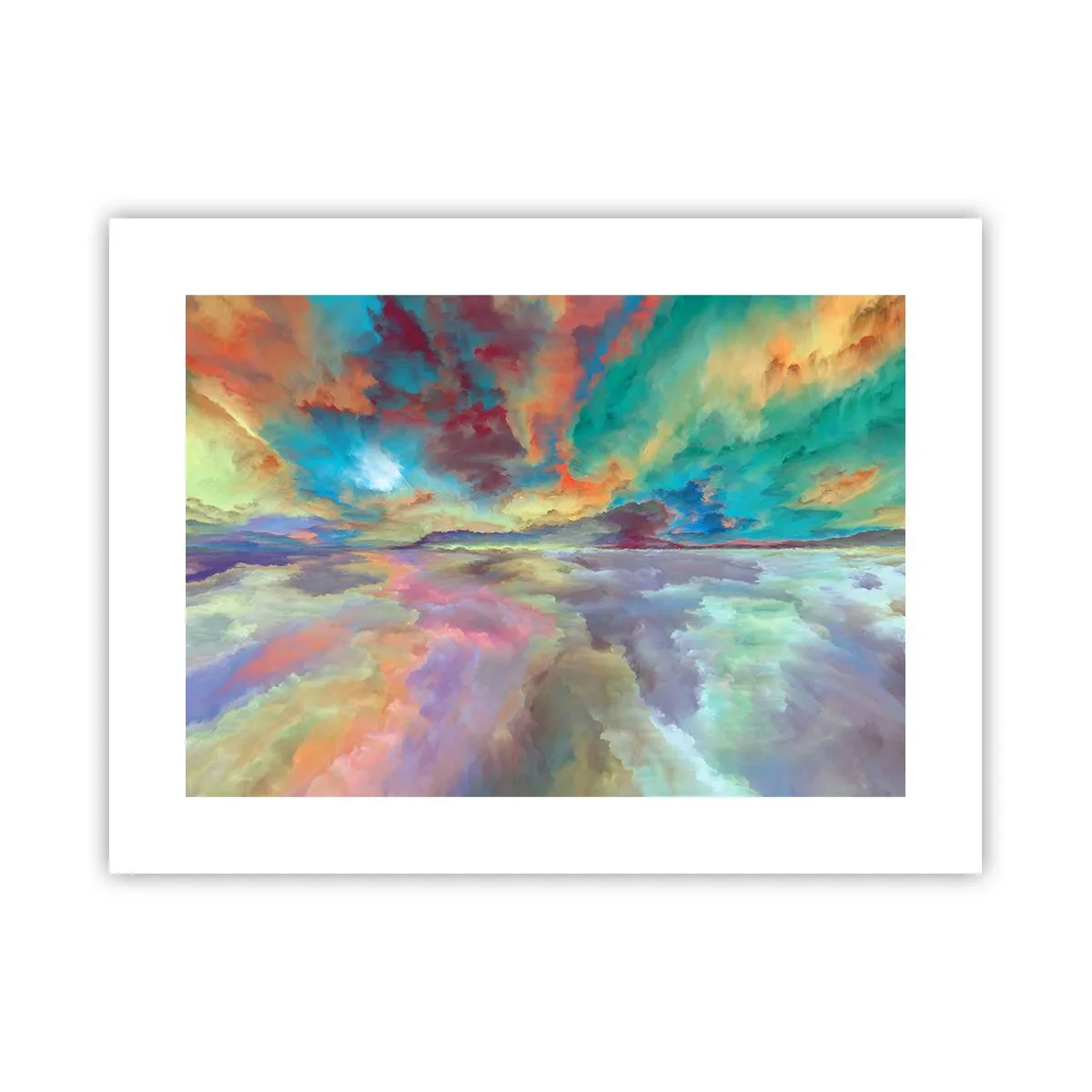 Poster - Două ceruri - 40x30 cm